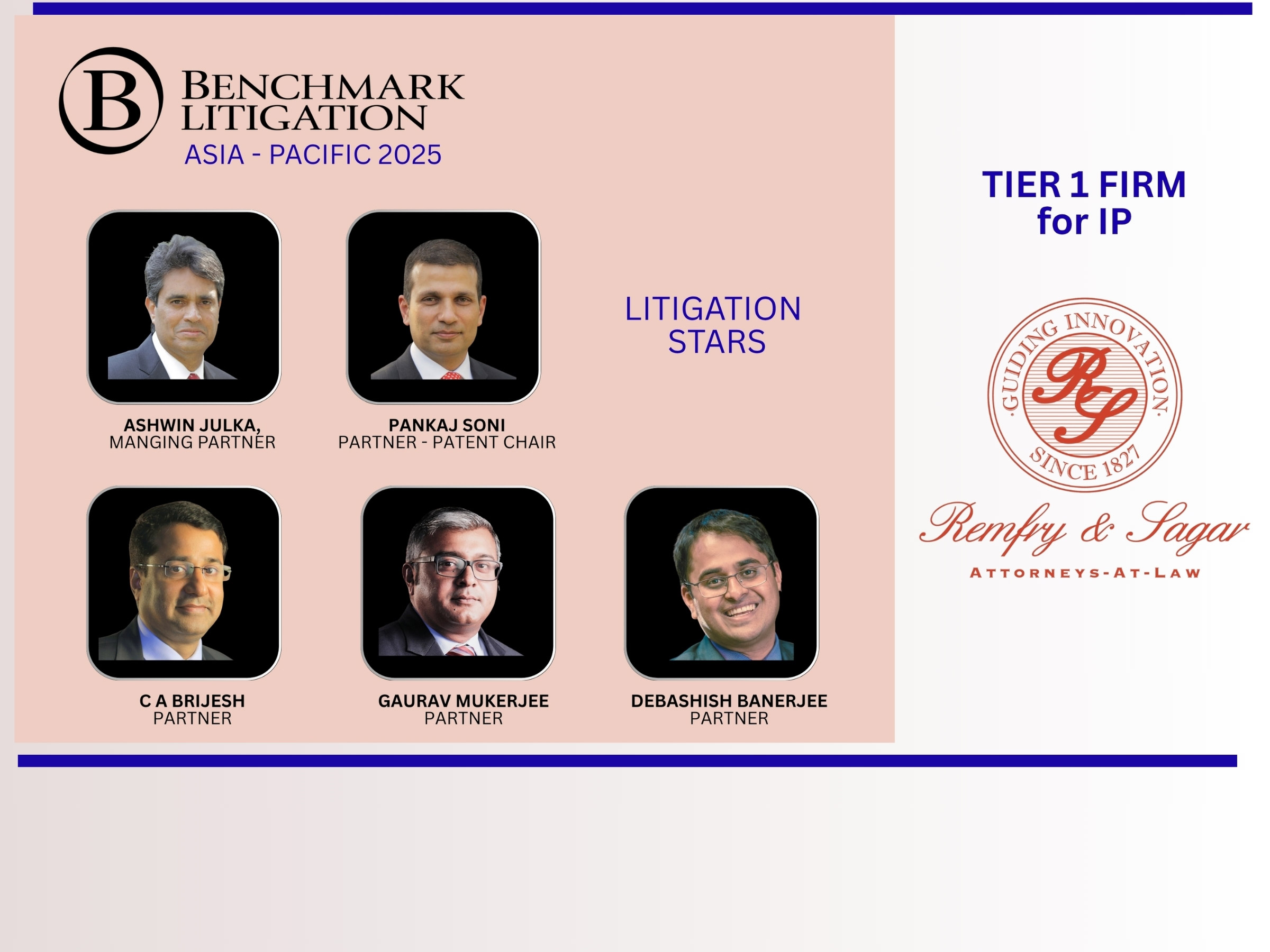 TIER 1 for IP Disputes